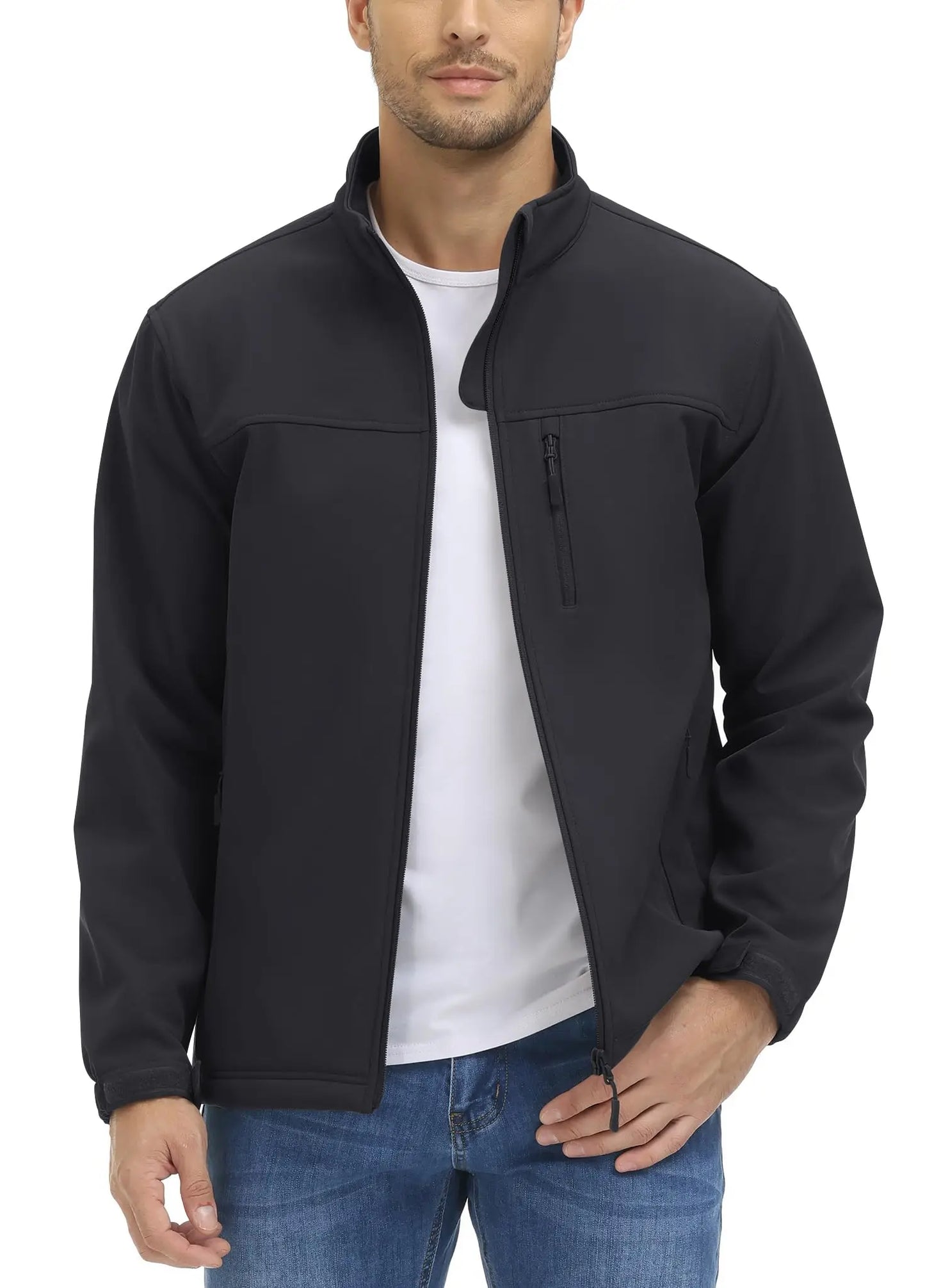 Gefütterte Softshell-Jacke für Herren Bomberjacke JLR Design