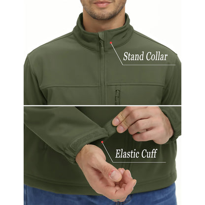 Gefütterte Softshell-Jacke für Herren Bomberjacke JLR Design