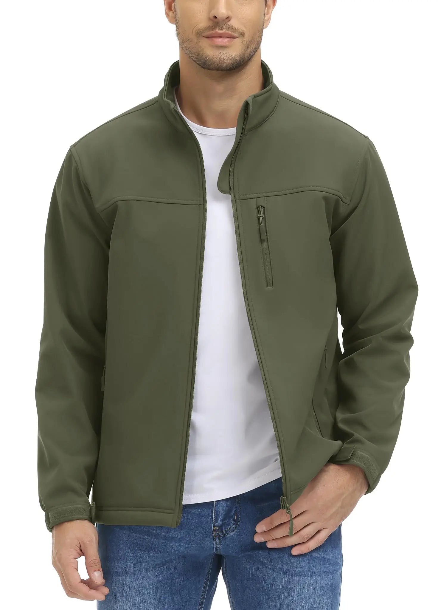 Gefütterte Softshell-Jacke für Herren Bomberjacke JLR Design