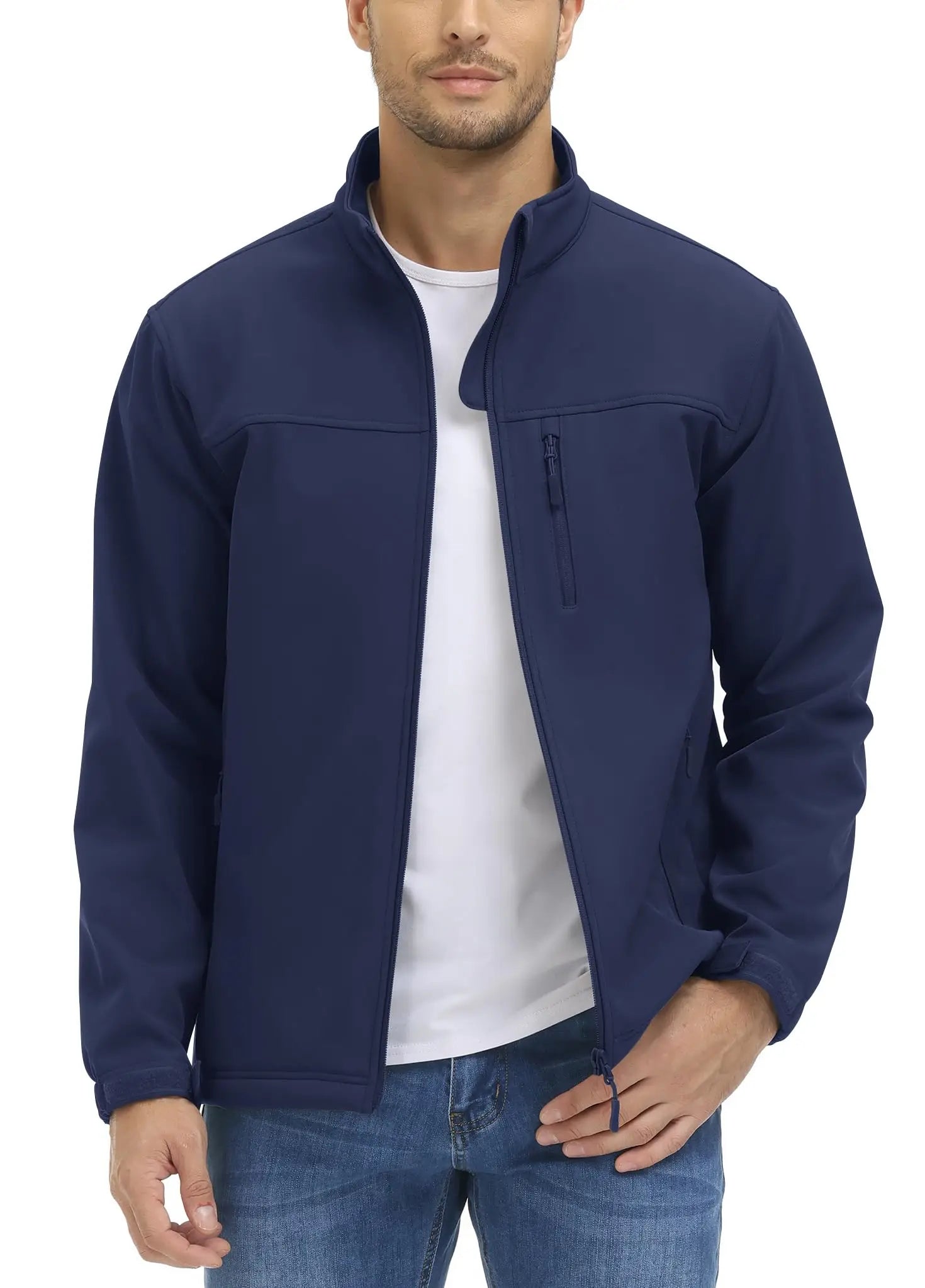 Gefütterte Softshell-Jacke für Herren Bomberjacke JLR Design