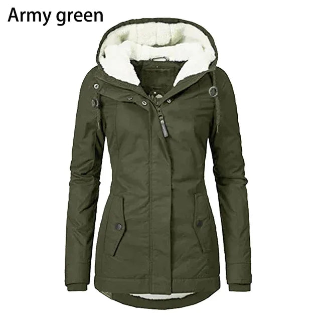 gefutterter-winterparka-mit-kapuze-fur-damen-parka-jlr-design-12928 - JLR Design