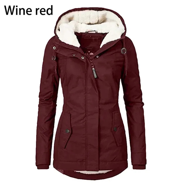 gefutterter-winterparka-mit-kapuze-fur-damen-parka-jlr-design-79453 - JLR Design