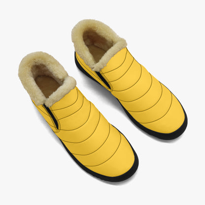 Gelbe Faux Fur Slipper Slipper JLR Design