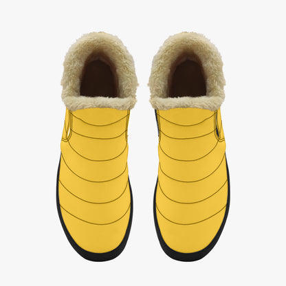 Gelbe Faux Fur Slipper Slipper JLR Design