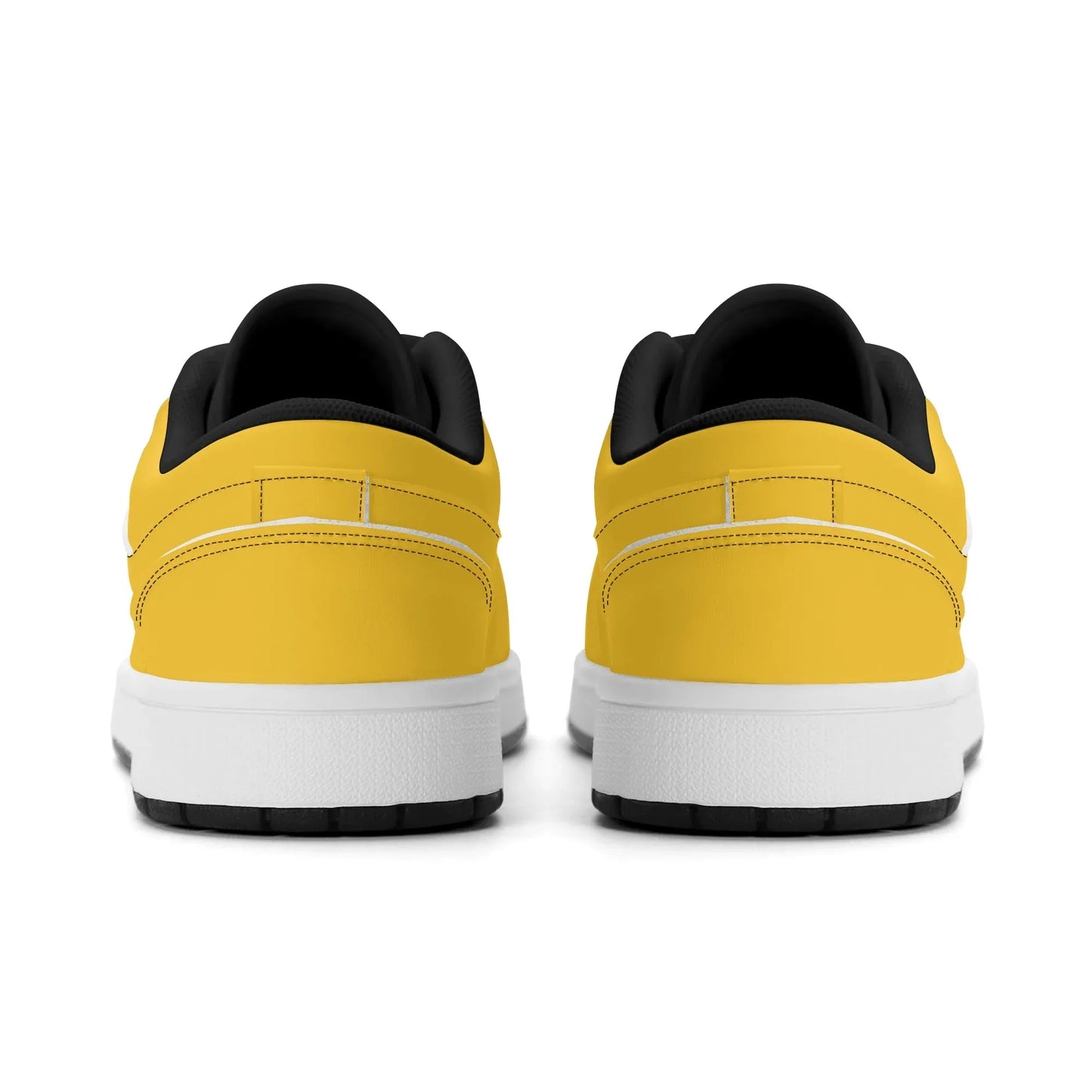 gelbe-low-top-leder-sneaker-fur-damen-sneaker-jlr-design-14023 - JLR Design