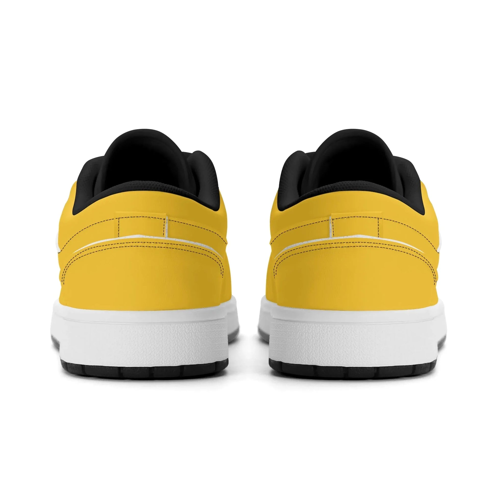 gelbe-low-top-leder-sneaker-fur-herren-sneaker-jlr-design-52181 - JLR Design