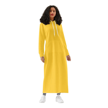 gelbes-bequemes-leichtes-hoodie-kleid-hoodiekleid-jlr-design-40325 - JLR Design