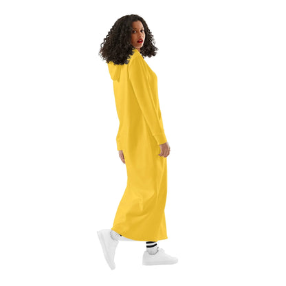 gelbes-bequemes-leichtes-hoodie-kleid-hoodiekleid-jlr-design-64700 - JLR Design