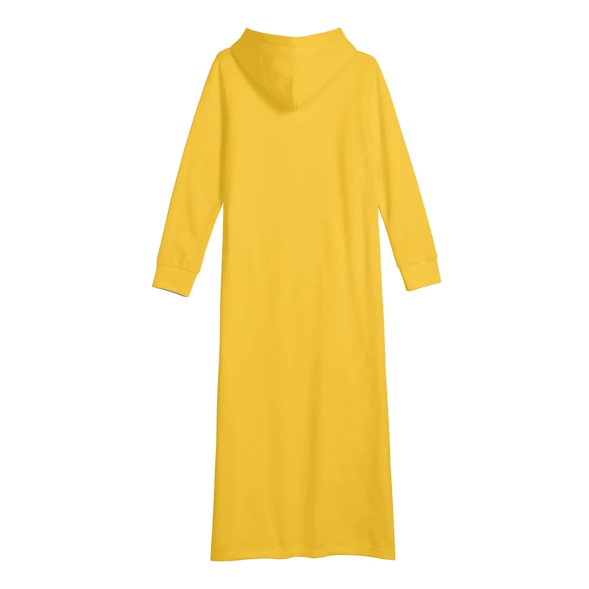 gelbes-bequemes-leichtes-hoodie-kleid-hoodiekleid-jlr-design-13435 - JLR Design