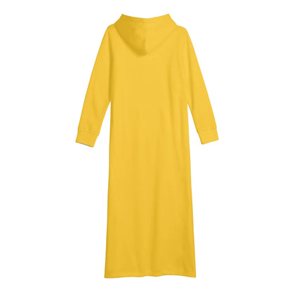gelbes-bequemes-leichtes-hoodie-kleid-hoodiekleid-jlr-design-13435 - JLR Design