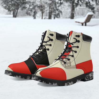 Geometry v1 Leder Boots | Stylische und Warme Winterstiefel Boots JLR Design
