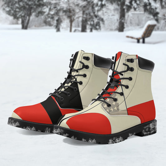 Geometry v1 Leder Boots | Stylische und Warme Winterstiefel Boots JLR Design