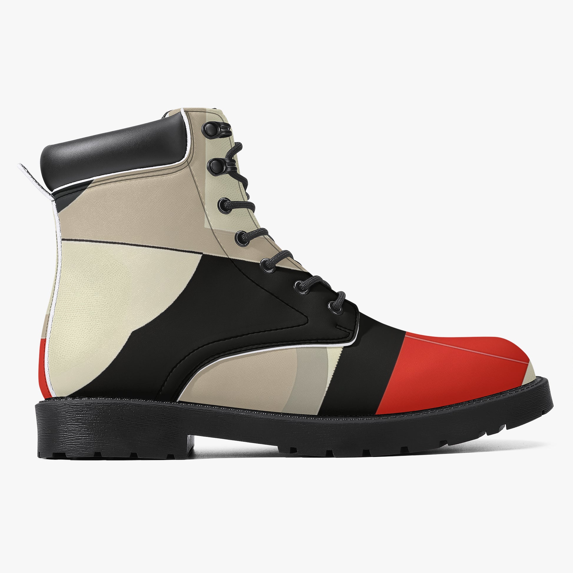 Geometry v1 Leder Boots | Stylische und Warme Winterstiefel Boots JLR Design