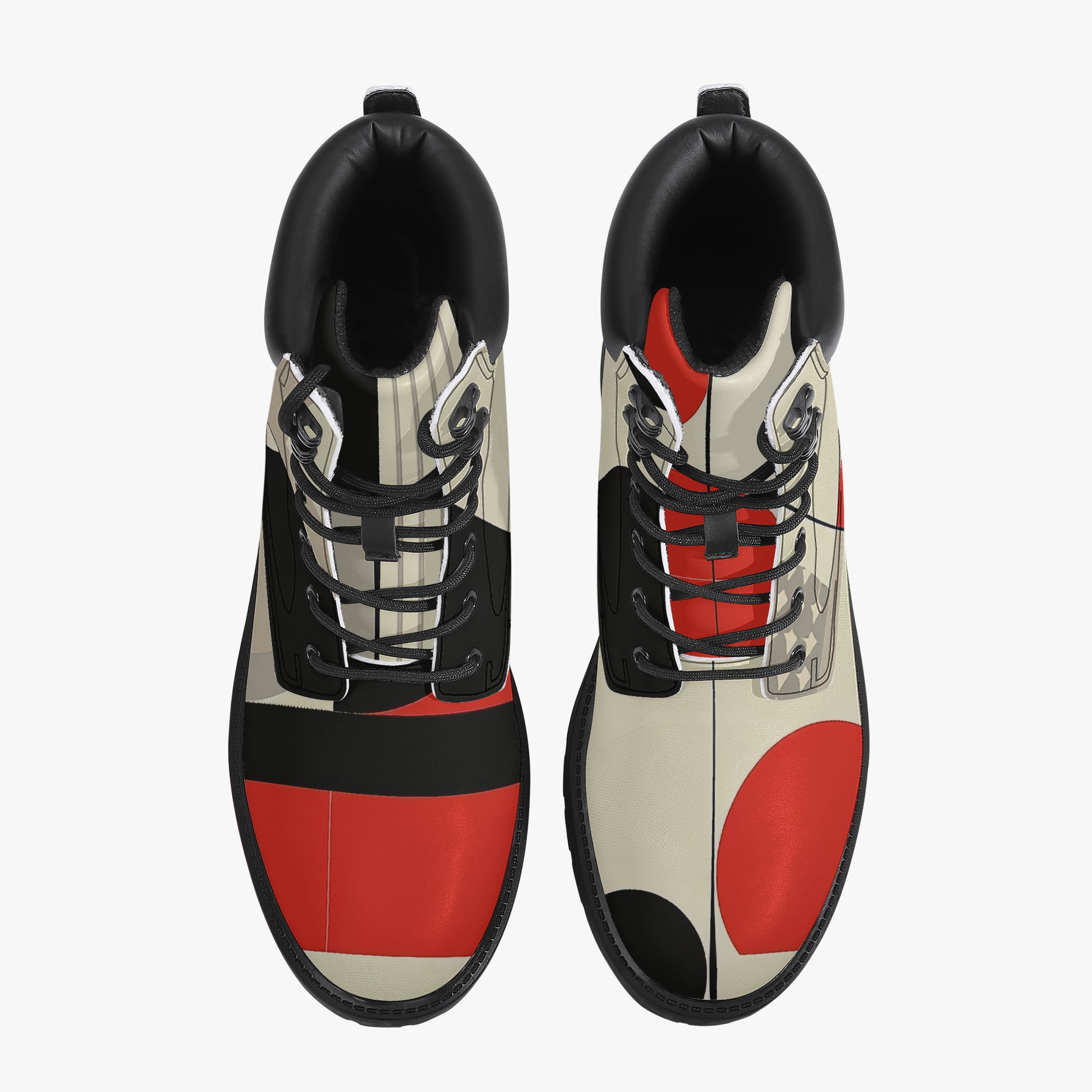 Geometry v1 Leder Boots | Stylische und Warme Winterstiefel Boots JLR Design