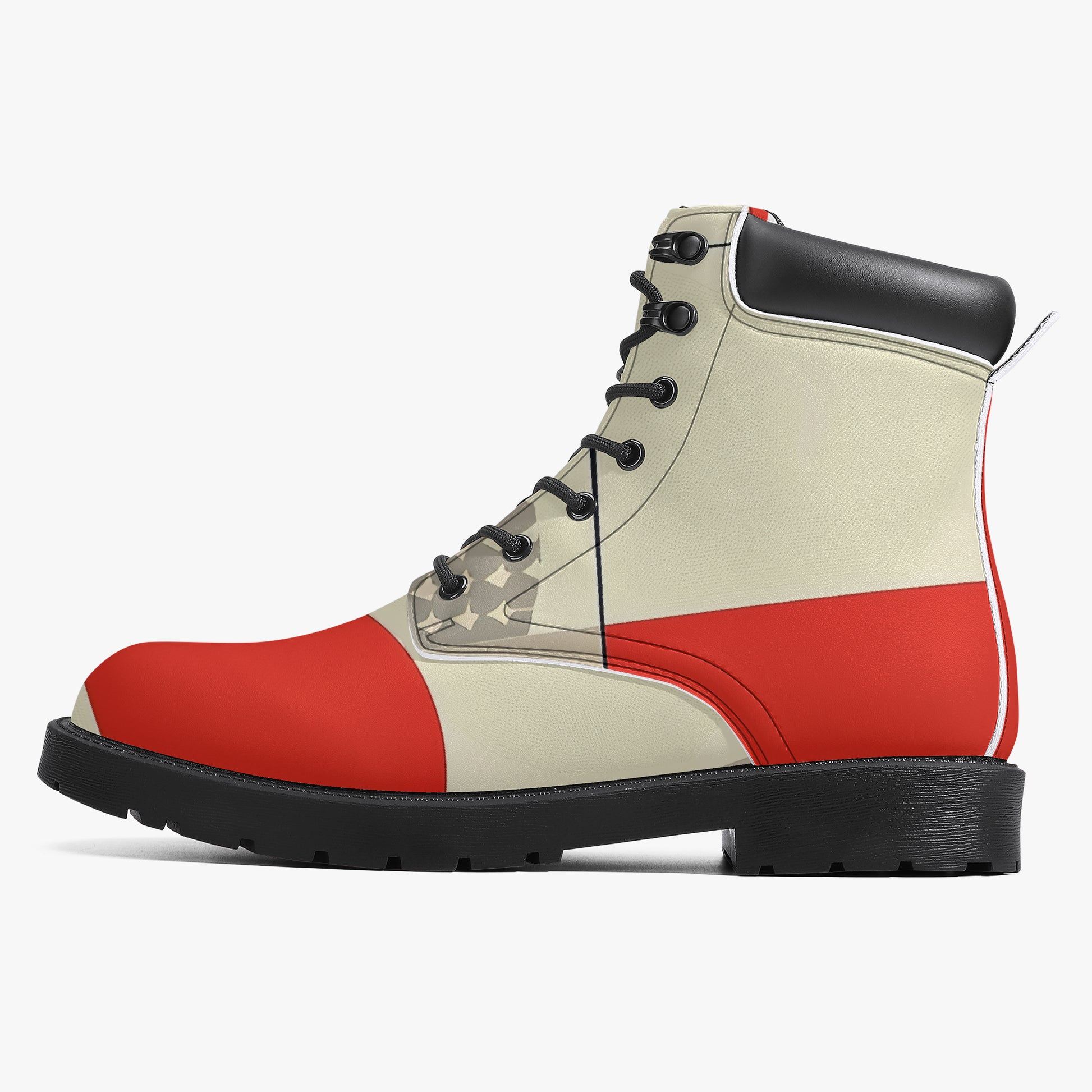 Geometry v1 Leder Boots | Stylische und Warme Winterstiefel Boots JLR Design