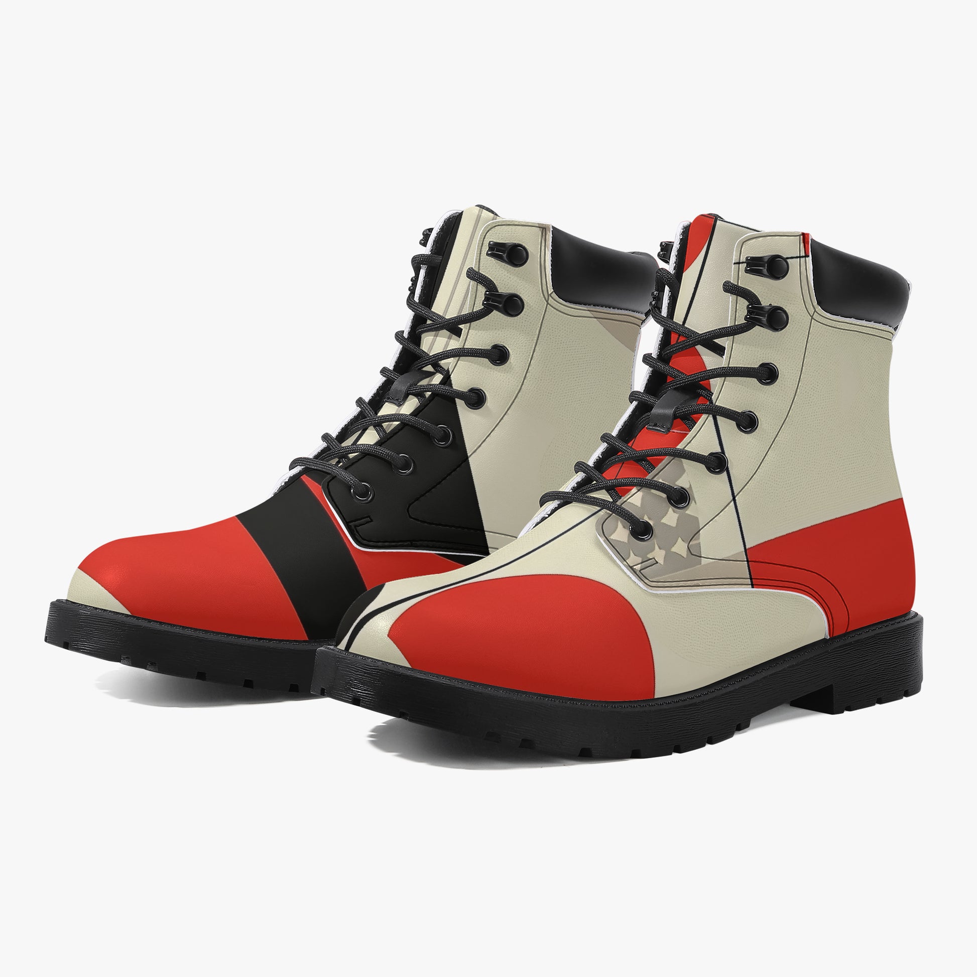 Geometry v1 Leder Boots | Stylische und Warme Winterstiefel Boots JLR Design