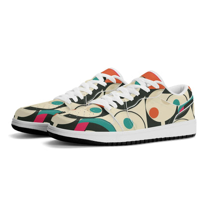 geometry-v1-low-top-leder-sneaker-fur-damen-sneaker-jlr-design-25807 - JLR Design
