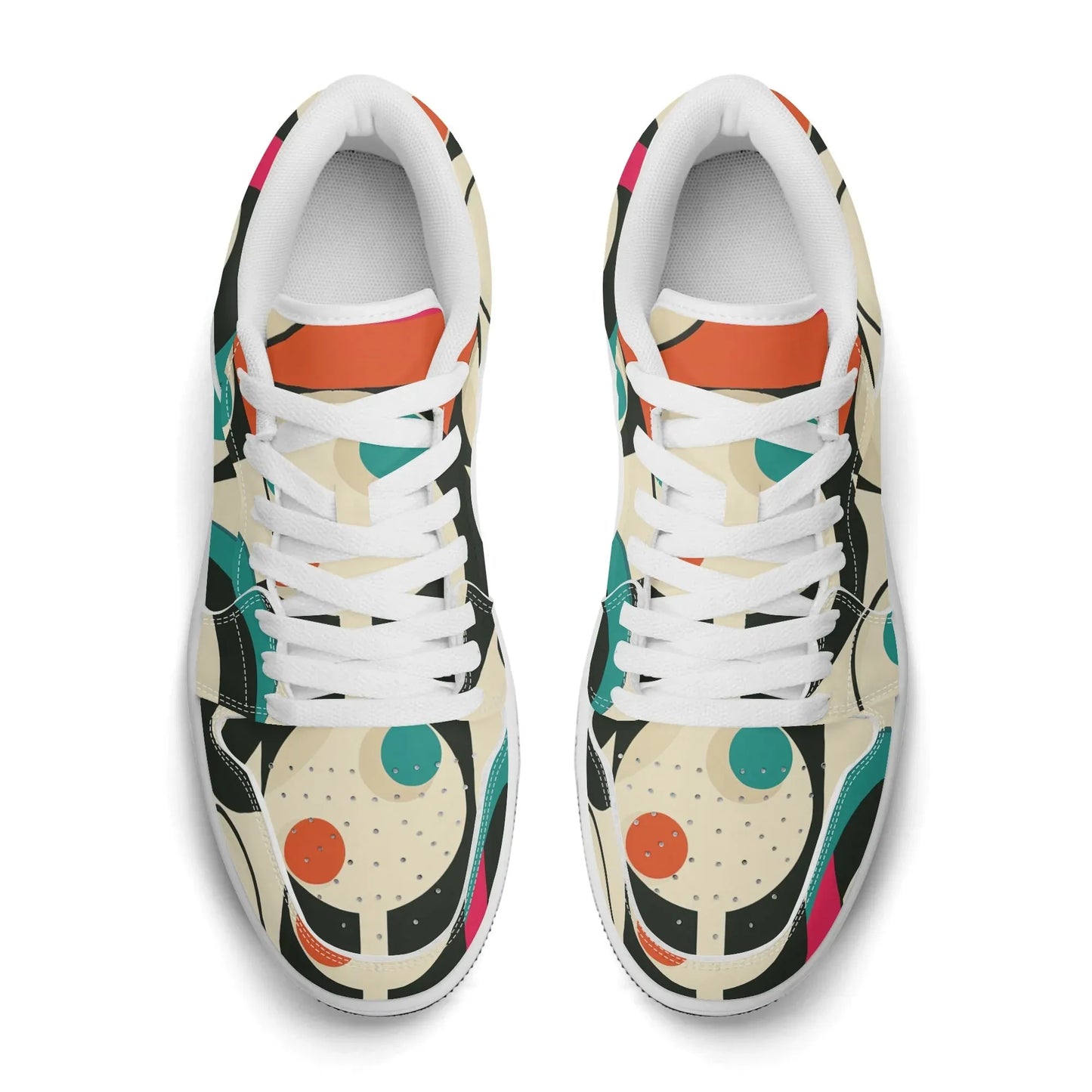 geometry-v1-low-top-leder-sneaker-fur-damen-sneaker-jlr-design-85873 - JLR Design