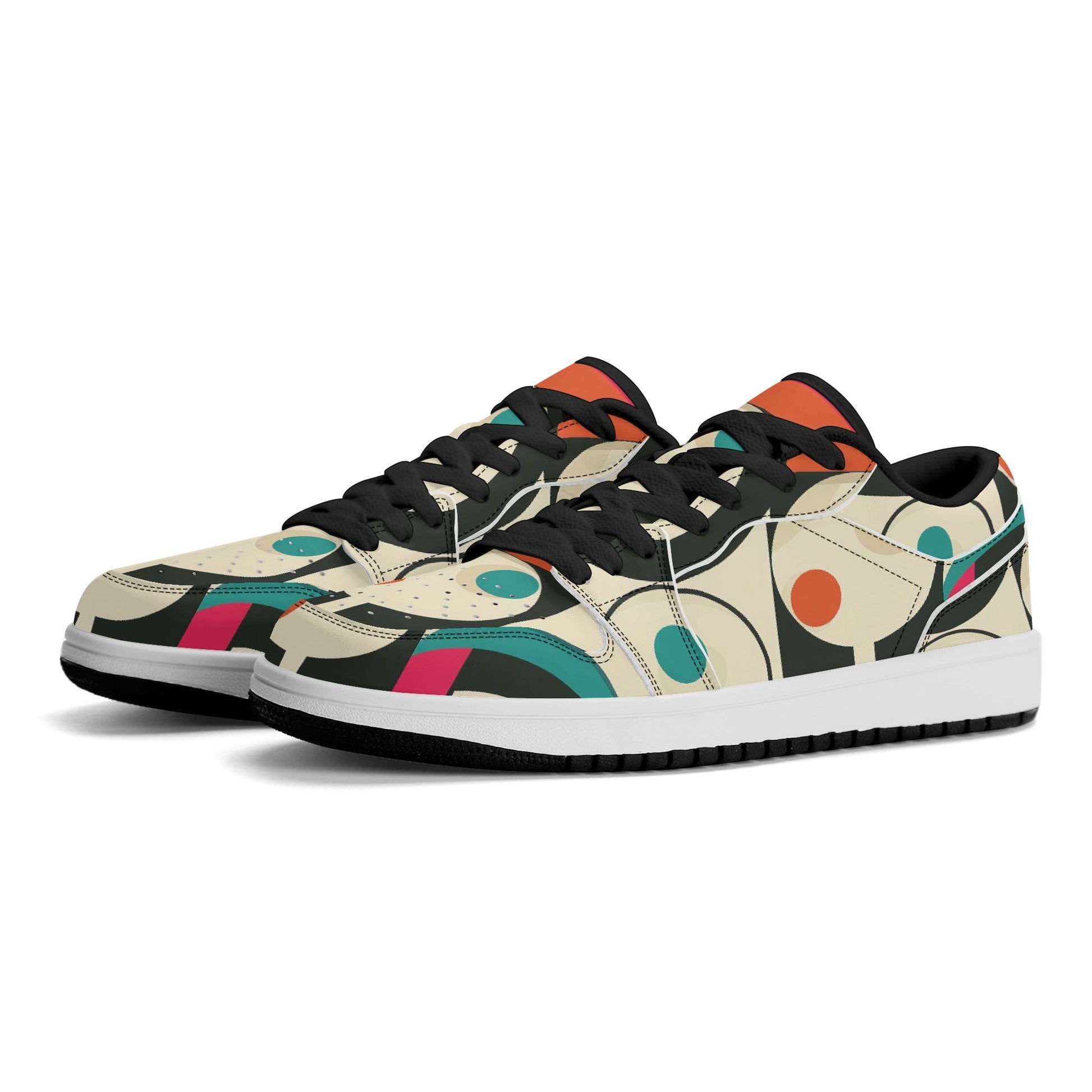 Geometry v1 Low Top Leder Sneaker für Herren Sneaker JLR Design