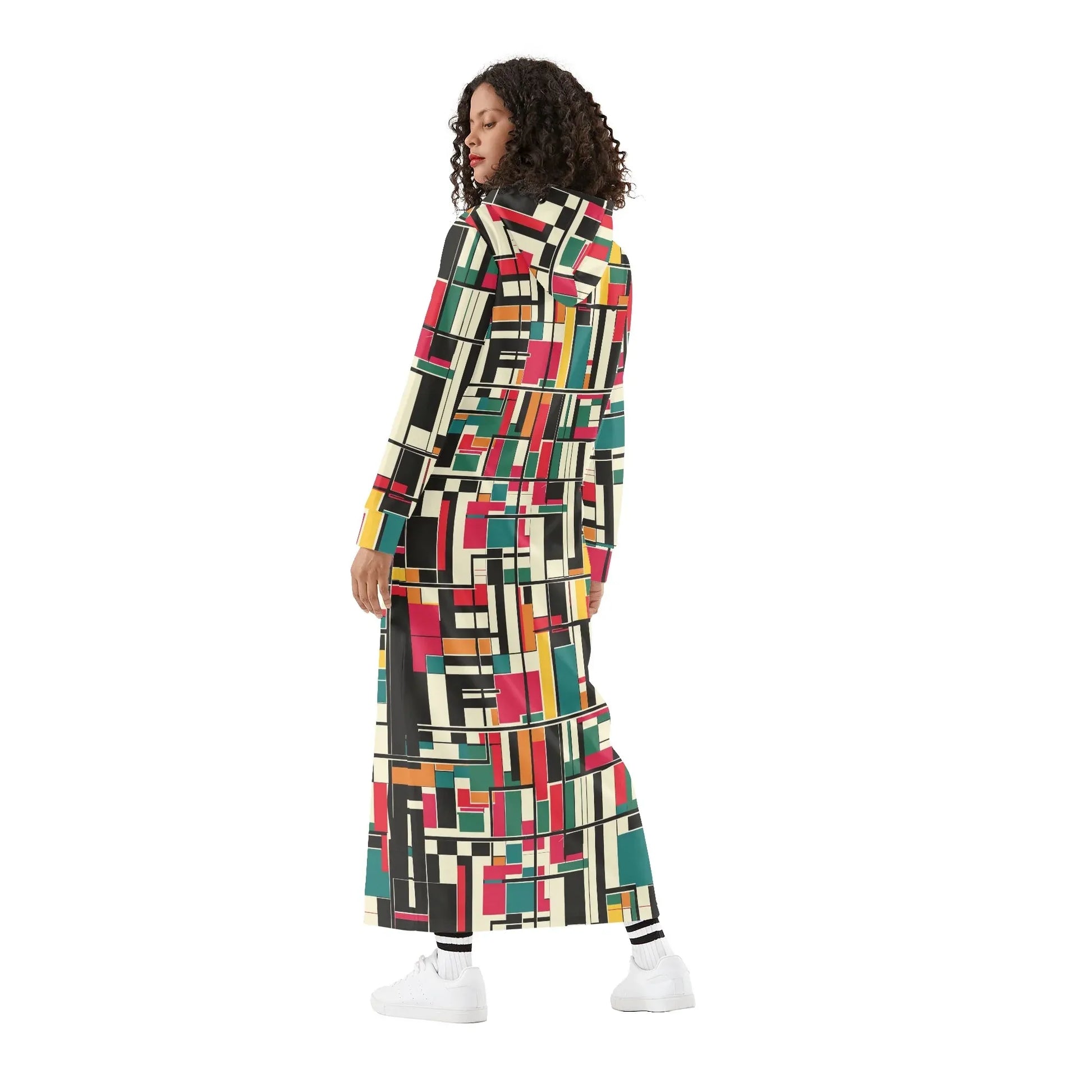 bequemes-leichtes-hoodie-kleid-geometry-v2-hoodiekleid-jlr-design-32650 - JLR Design