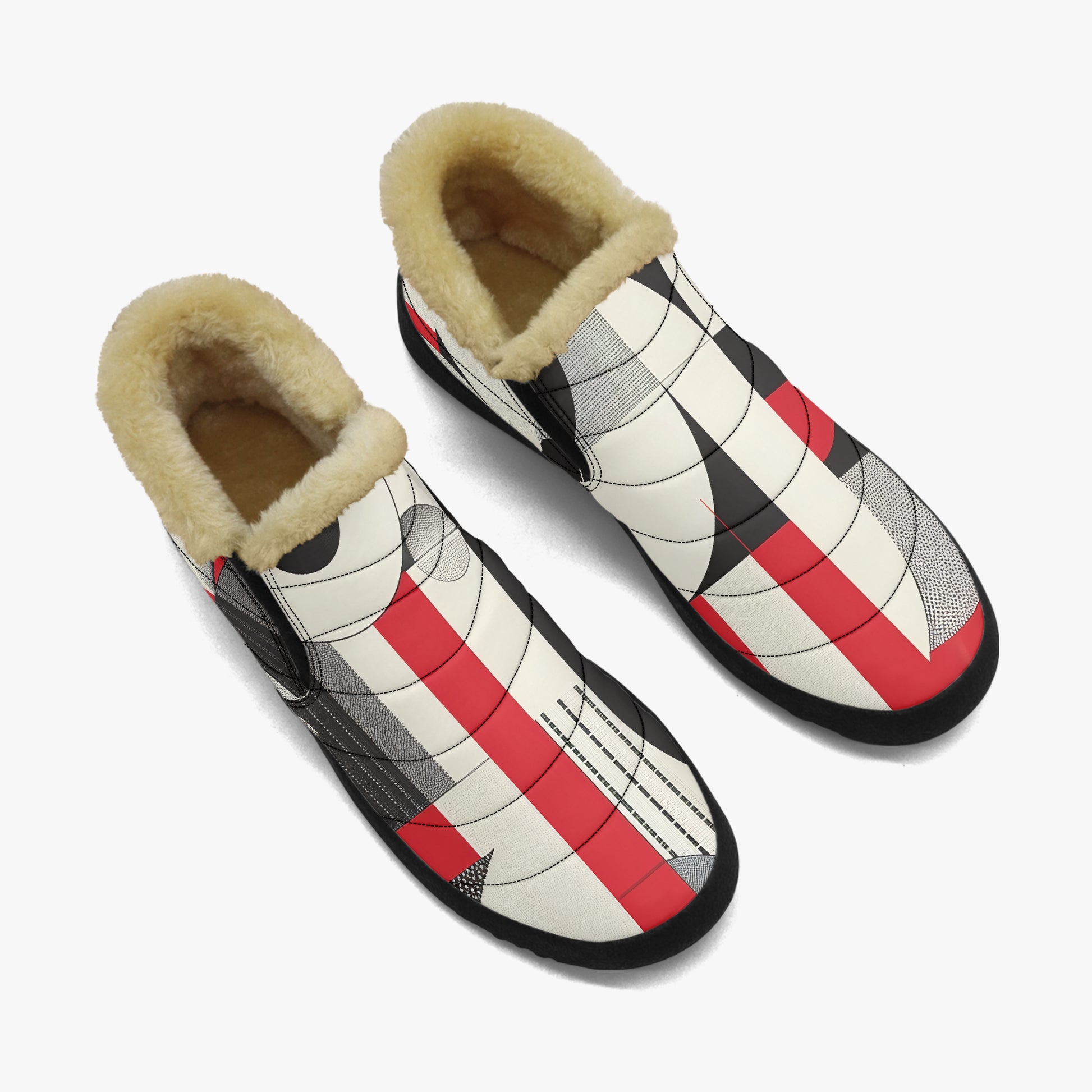 Geometry v2 Faux Fur Slipper Slipper JLR Design