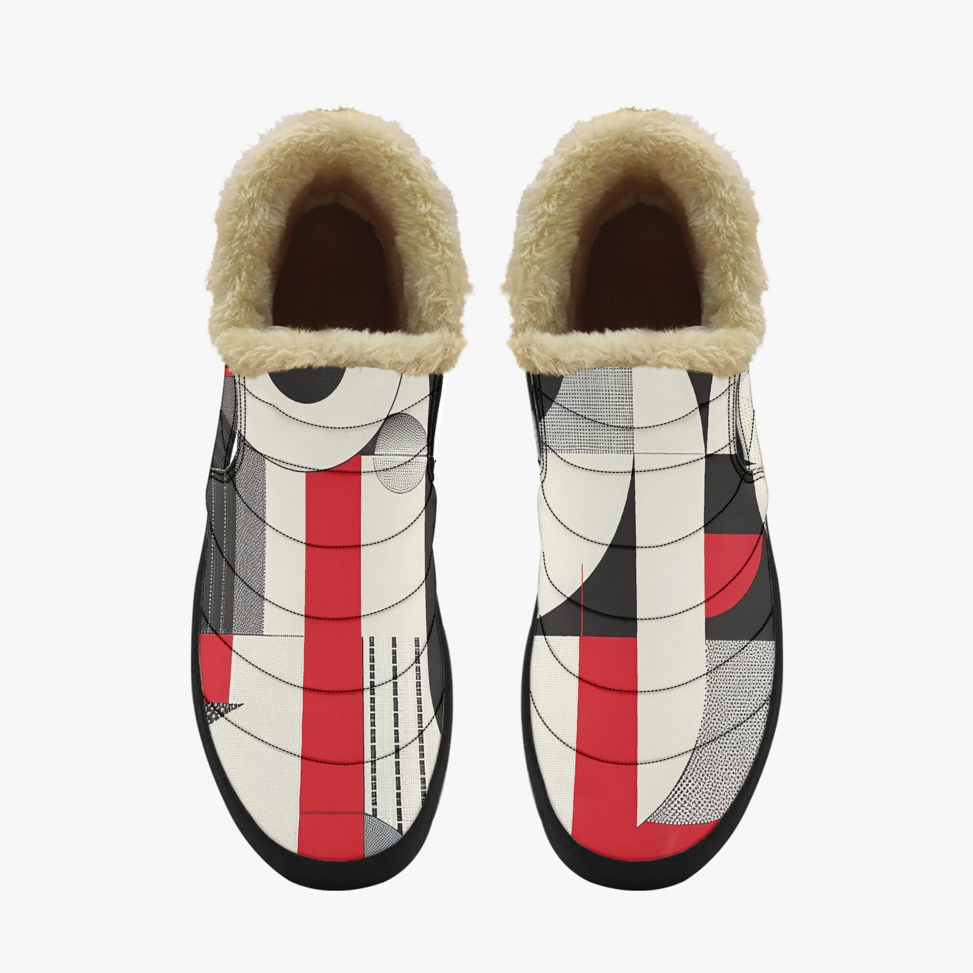 Geometry v2 Faux Fur Slipper Slipper JLR Design