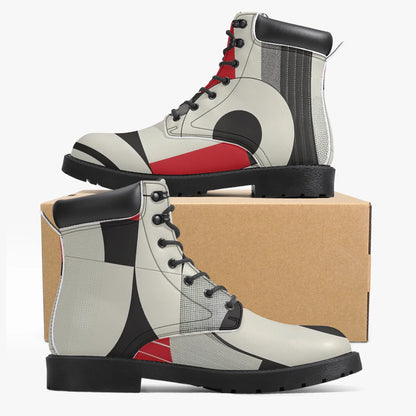 Geometry v2 Leder Boots | Stylische und Warme Winterstiefel Boots JLR Design