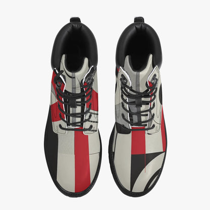 Geometry v2 Leder Boots | Stylische und Warme Winterstiefel Boots JLR Design