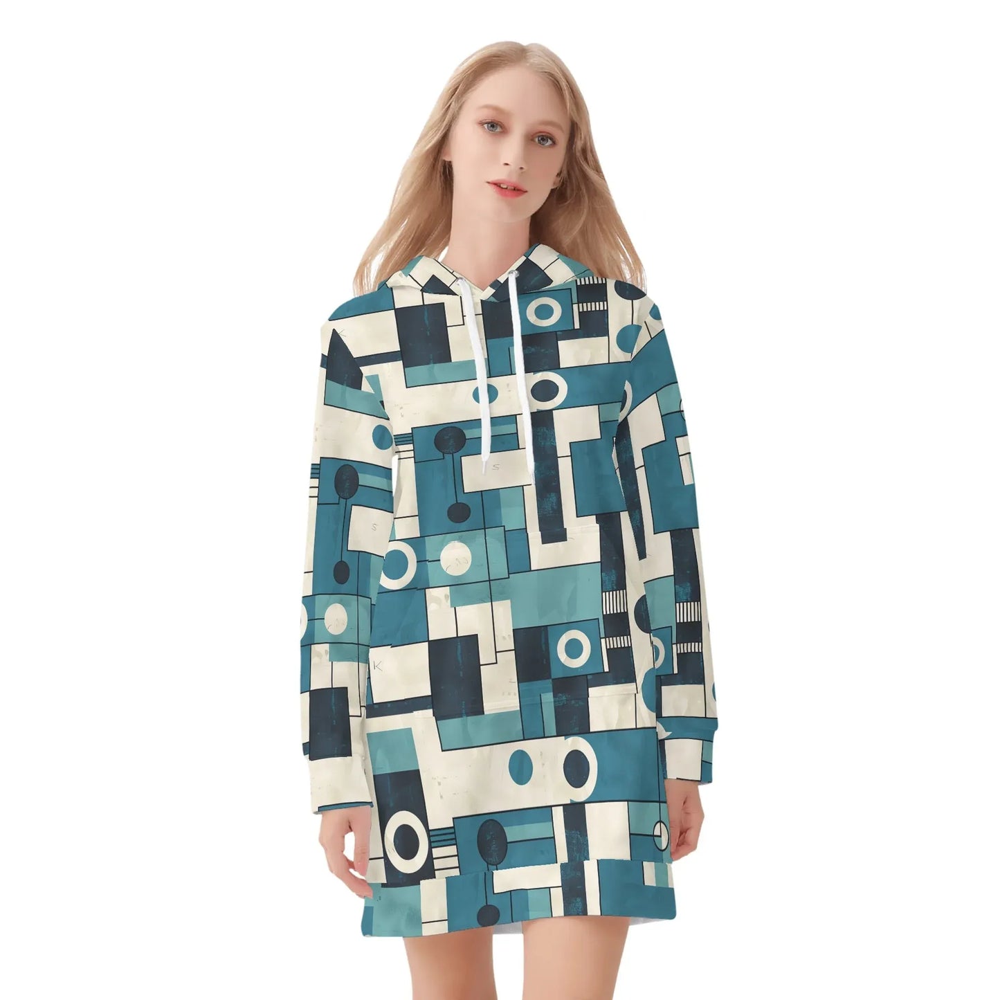 geometry-v3-velvet-hoodie-dress-hoodiekleid-jlr-design-81970 - JLR Design