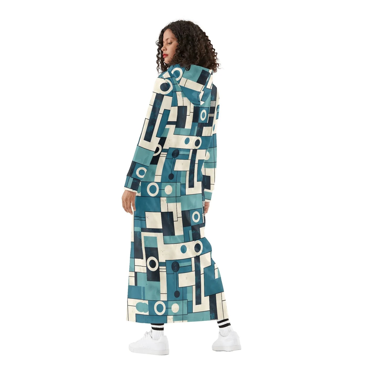 bequemes-leichtes-hoodie-kleid-geometry-v3-hoodiekleid-jlr-design-25533 - JLR Design
