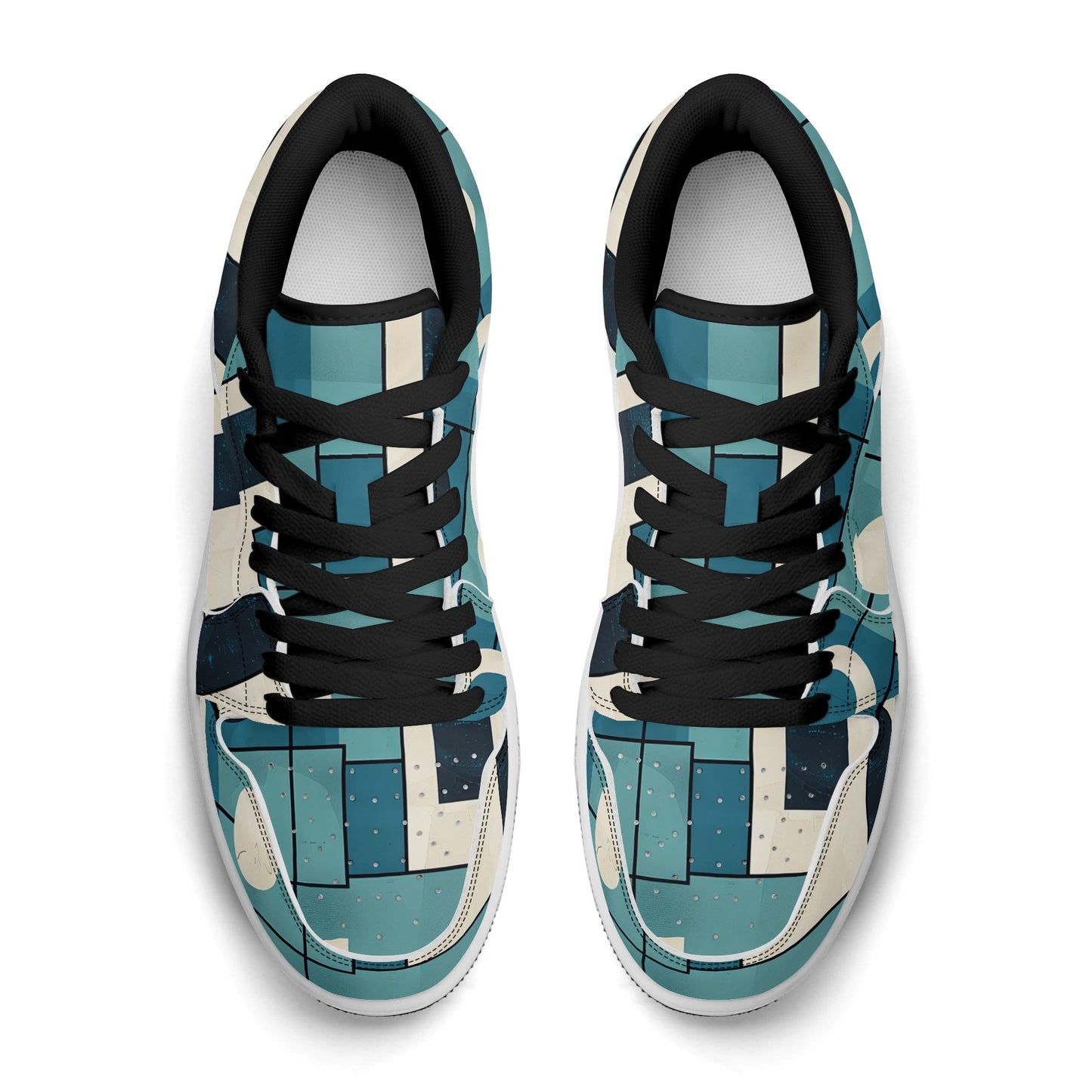 Geometry v3 Low Top Leder Sneaker für Damen Sneaker JLR Design