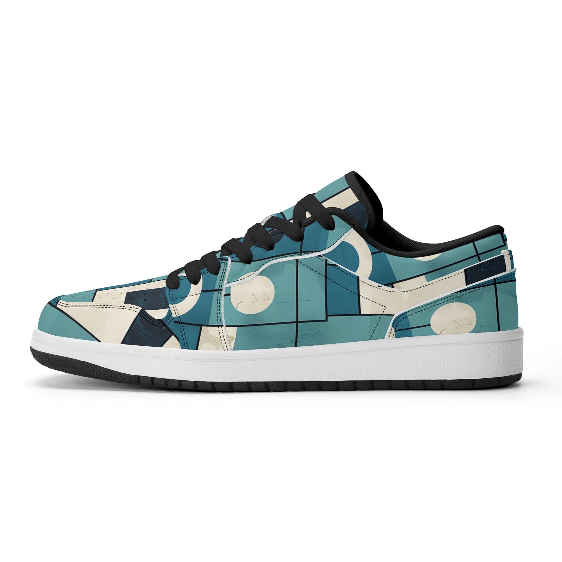 Geometry v3 Low Top Leder Sneaker für Damen Sneaker JLR Design