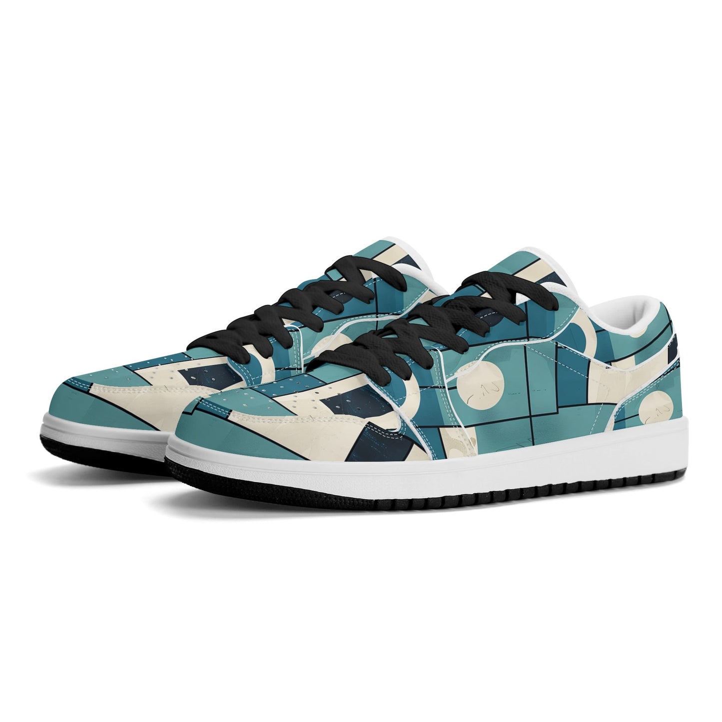 Geometry v3 Low Top Leder Sneaker für Damen Sneaker JLR Design