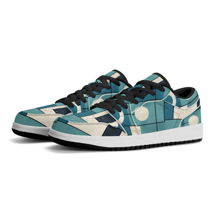 Geometry v3 Low Top Leder Sneaker für Damen Sneaker JLR Design