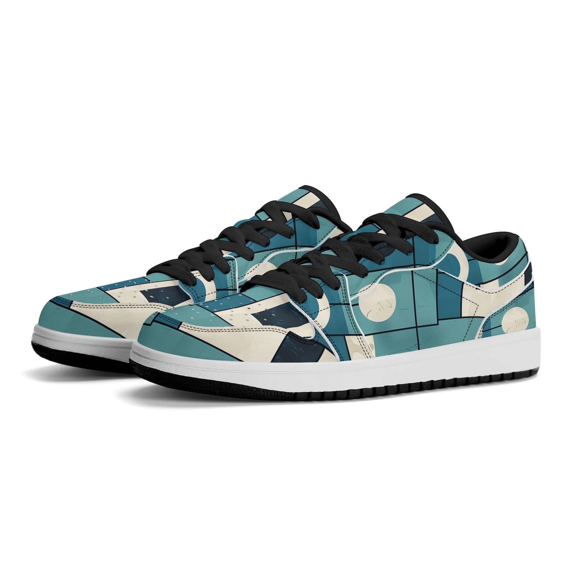 Geometry v3 Low Top Leder Sneaker für Herren Sneaker JLR Design