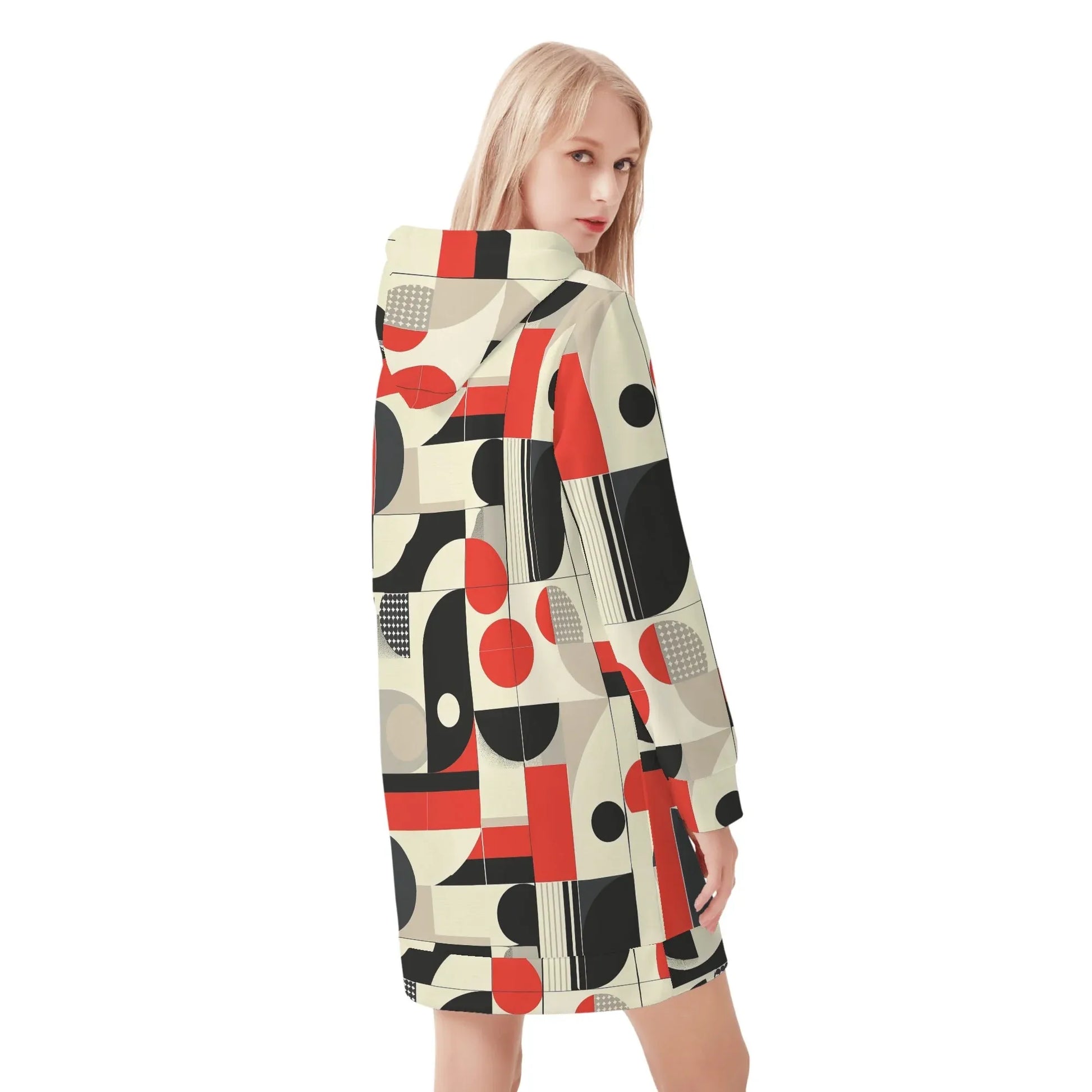 geometry-v4-velvet-hoodie-dress-hoodiekleid-jlr-design-20365 - JLR Design