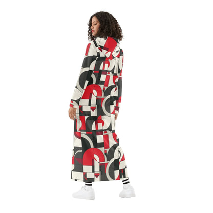 bequemes-leichtes-hoodie-kleid-geometry-v4-hoodiekleid-jlr-design-83082 - JLR Design