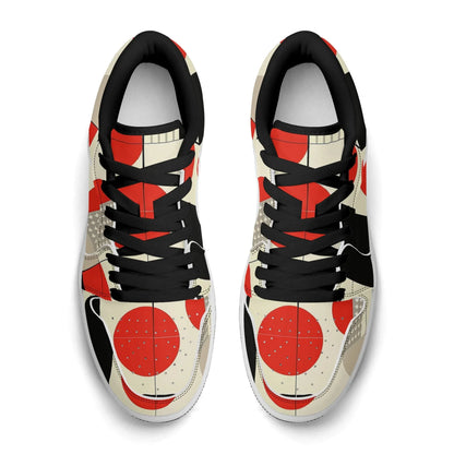 geometry-v4-low-top-leder-sneaker-fur-damen-sneaker-jlr-design-22852 - JLR Design
