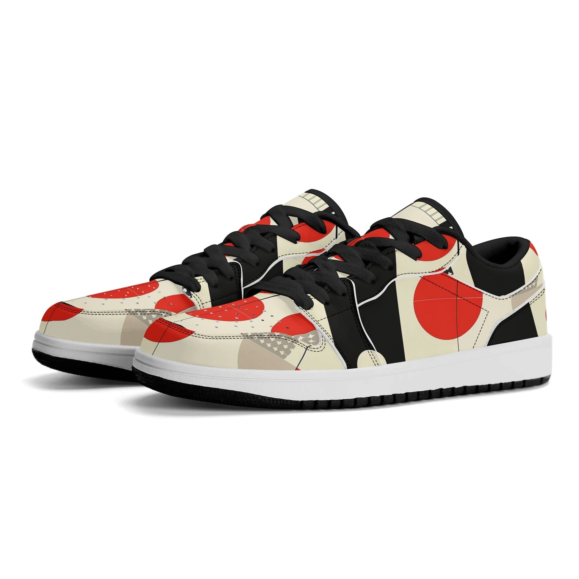 Geometry v4 Low Top Leder Sneaker für Herren Sneaker JLR Design