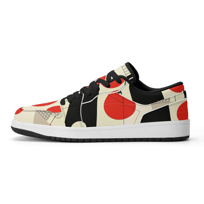 geometry-v4-low-top-leder-sneaker-fur-herren-sneaker-jlr-design-94211 - JLR Design
