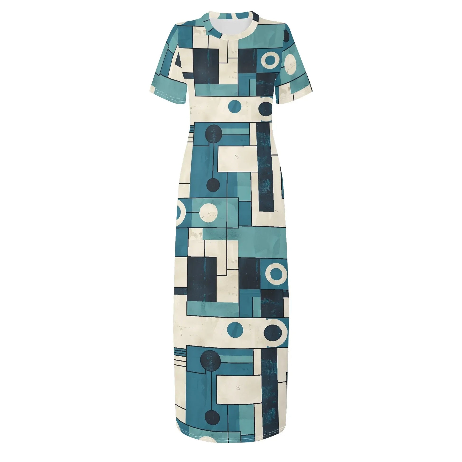 geometry-v4-short-sleeve-long-dress-long-dress-jlr-design-20383 - JLR Design