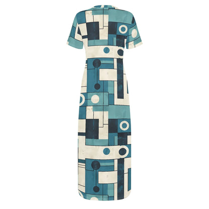 geometry-v4-short-sleeve-long-dress-long-dress-jlr-design-27958 - JLR Design