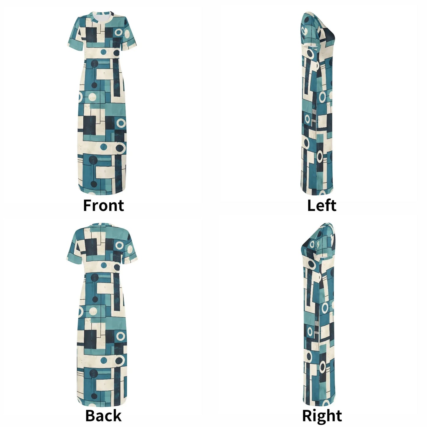 geometry-v4-short-sleeve-long-dress-long-dress-jlr-design-87998 - JLR Design
