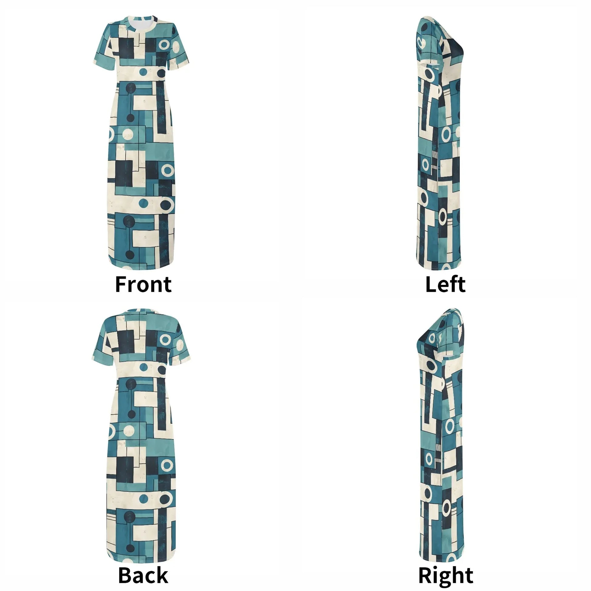 geometry-v4-short-sleeve-long-dress-long-dress-jlr-design-87998 - JLR Design