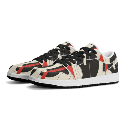 geometry-v5-low-top-leder-sneaker-fur-herren-sneaker-jlr-design-82574 - JLR Design