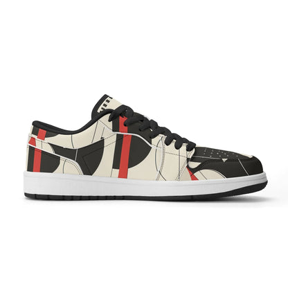 geometry-v5-low-top-leder-sneaker-fur-herren-sneaker-jlr-design-89051 - JLR Design