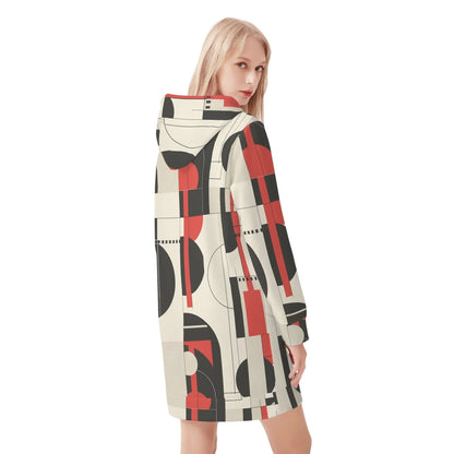 geometry-v6-velvet-hoodie-dress-hoodiekleid-jlr-design-32945 - JLR Design