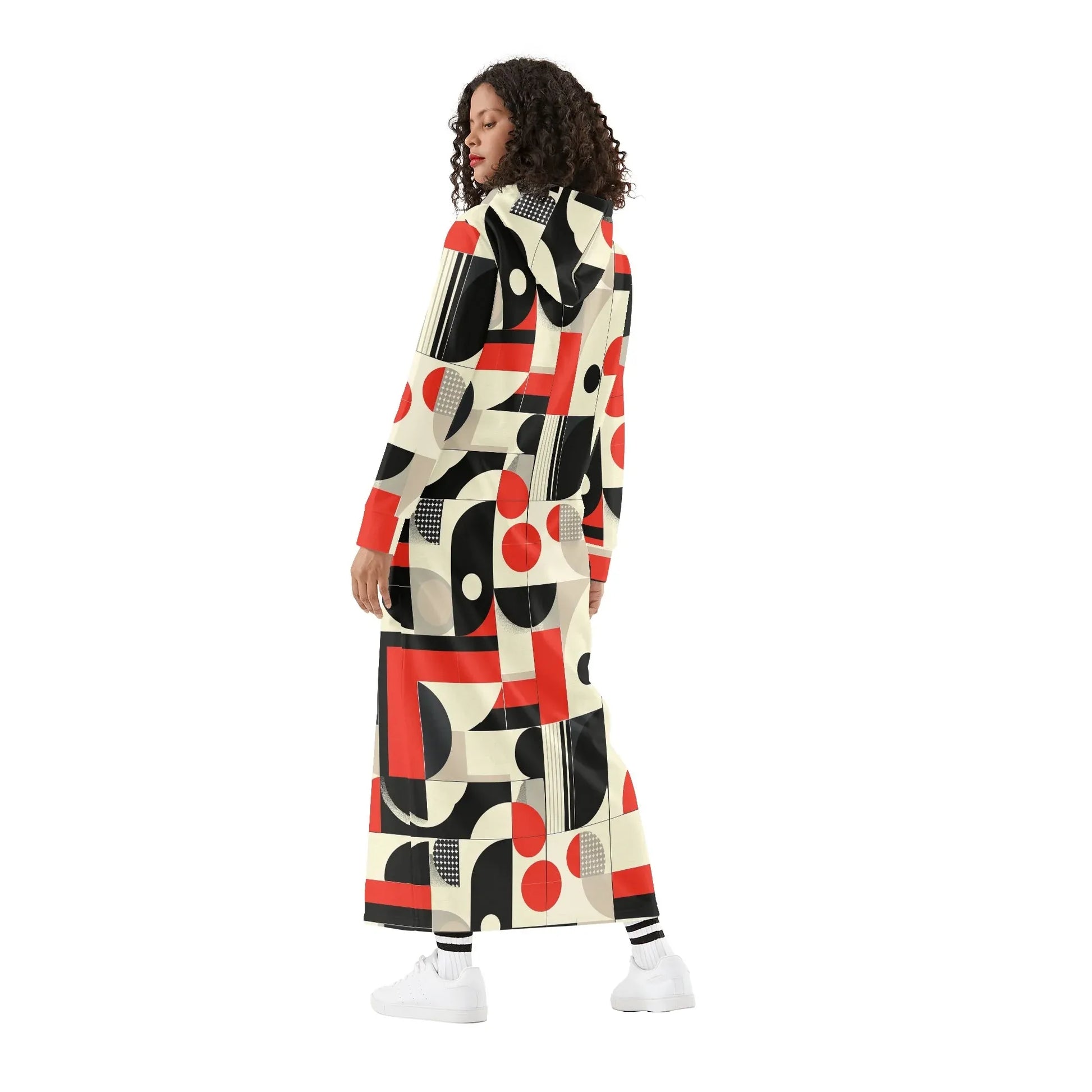 bequemes-leichtes-hoodie-kleid-geometry-v6-hoodiekleid-jlr-design-44909 - JLR Design