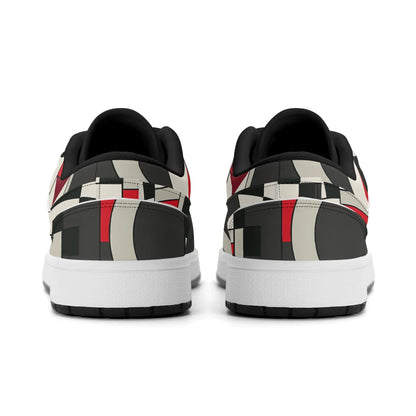 geometry-v6-low-top-leder-sneaker-fur-damen-sneaker-jlr-design-53520 - JLR Design