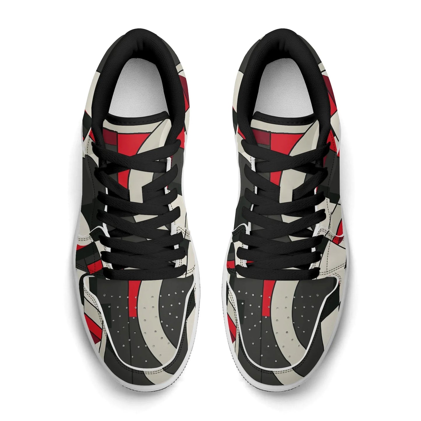 geometry-v6-low-top-leder-sneaker-fur-damen-sneaker-jlr-design-53595 - JLR Design